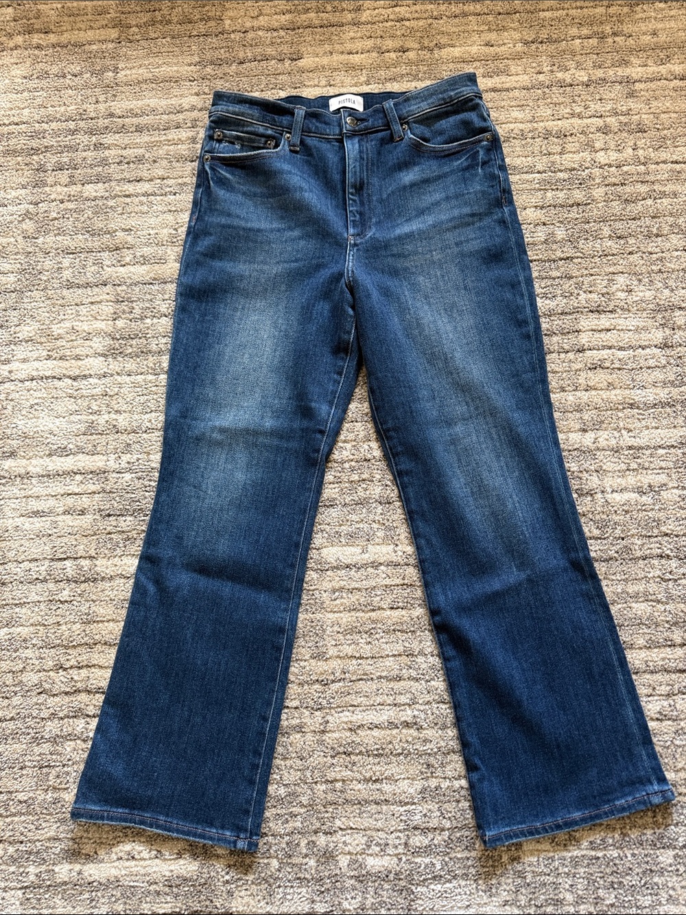 Pistola Women's Dark Blue ankle Jeans